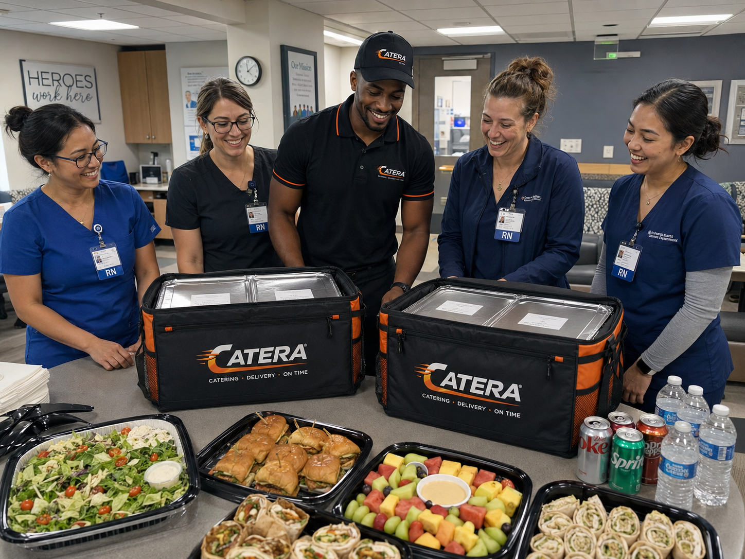 Corporate office delivery