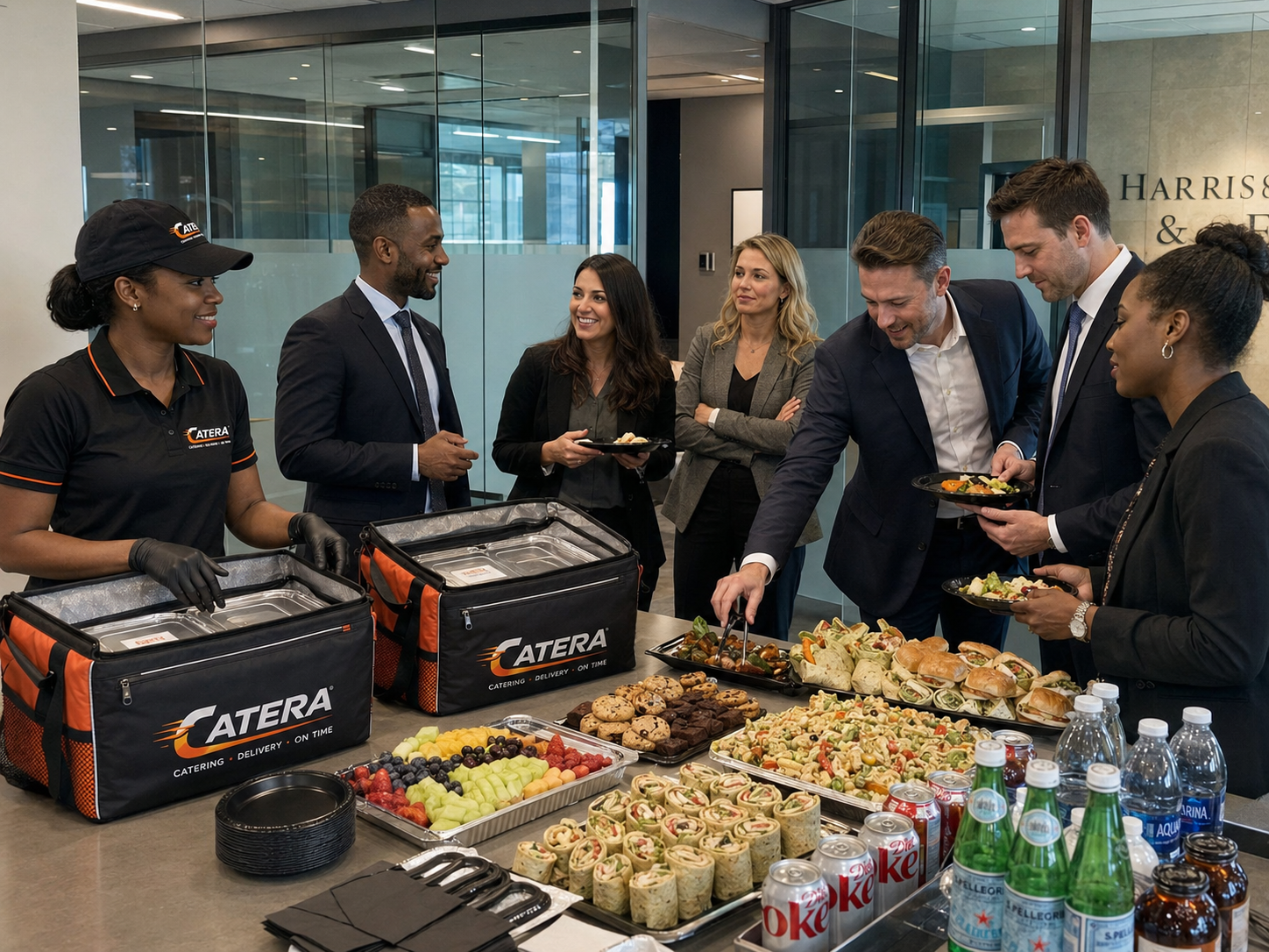 Hospital catering delivery